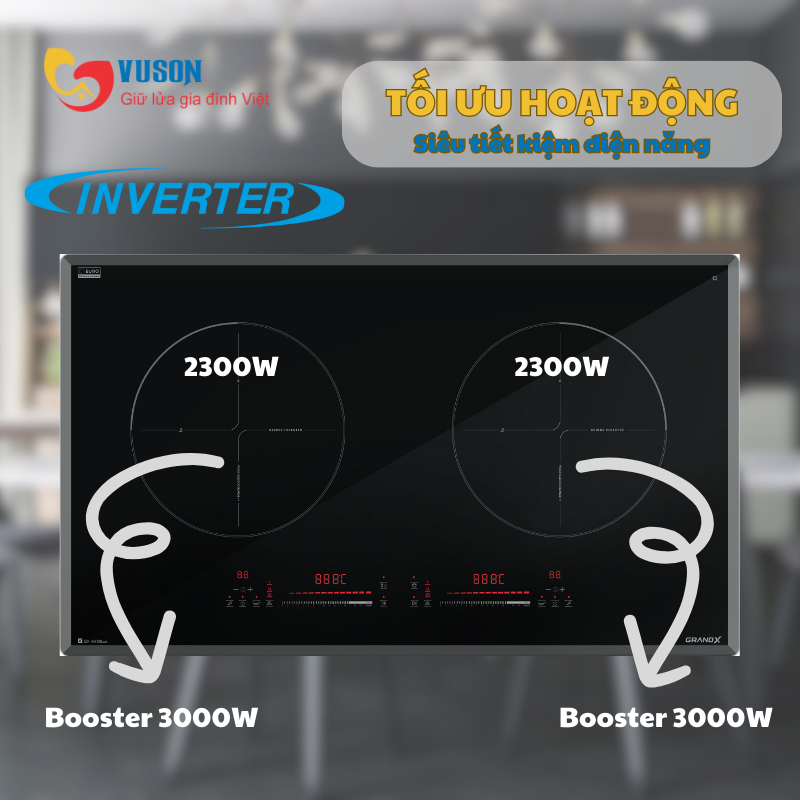 Bếp từ GrandX GX IH788Lux